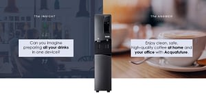 Acquafuture Pro: Turn your office into cafe